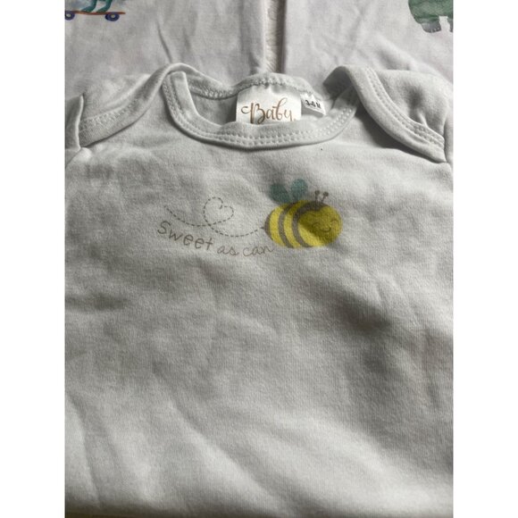 Baby Bodysuits 3-Pack 2 6-9 M 1 - 3-6 MCartoon Designs Soft Cotton Blend For I - Picture 4 of 4